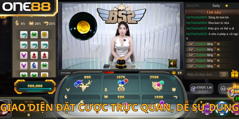 Giao diện tiện ích, bắt mắt