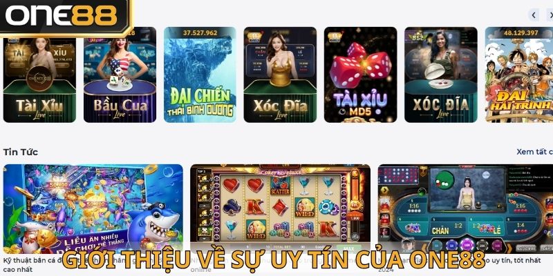Giới thiệu One88 với những thông tin mới