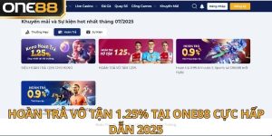 Hoàn trả vô tận 1.25%