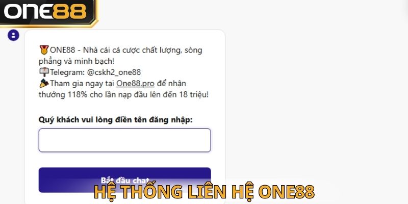Liên hệ One88 nhanh - gọn - lẹ cho bạn