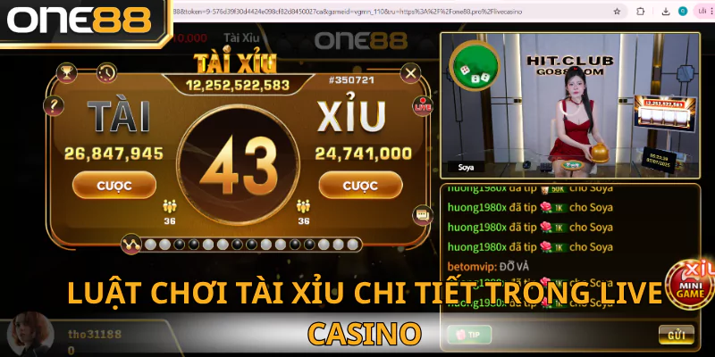 Luật chơi Tài Xỉu dễ dàng 