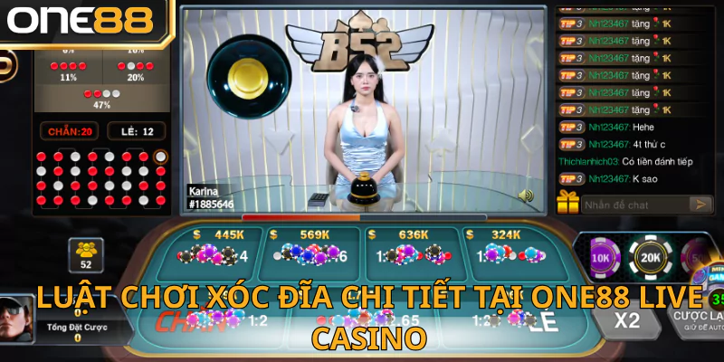 Luật xóc đĩa chuẩn tại One88
